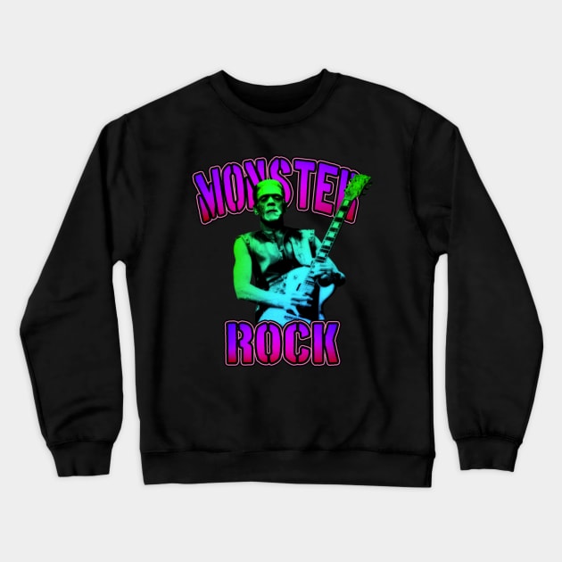 MONSTER ROCK Crewneck Sweatshirt by BG305